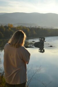 Camping on Drina river, by the famous river house, is great choice for every season