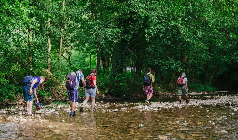 The purest water of Gradac river can offer fantastic camping spots